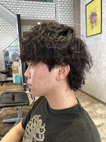 ステレオ ヘアデザイン 安城店(STEREO HAIR DESIGN)&nbsp;マッシュウルフ×シャドウパーマ［9月］