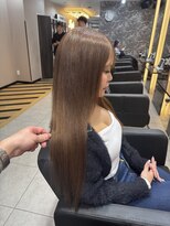 ラピス 大阪アメ村店(Lapis)&nbsp;エクステした良き○アッシュブラウン