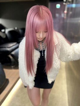 クラゲヘアー/小顔に見せるヘア/ココアベージュ/栄