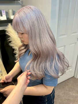 アンベリール 大名(Embellir) ブリーチ縮毛矯正#