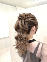 プランツヘアー 高宮店(Plants hair)&nbsp;ふわふわポニーテール　高宮 野間 大橋 南区 薬院