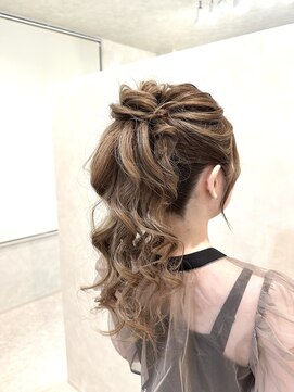 プランツヘアー 高宮店(Plants hair) ふわふわポニーテール 高宮 野間 大橋 南区 薬院
