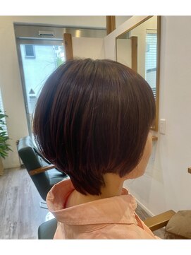 エピックコースト(epic coast) 【ショート】暖色丸みショートスタイル