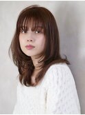 【顔まわりレイヤー】簡単スタイリング/銀座/新橋/築地