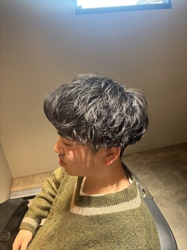 ハイプ 木更津(HYPE) 【シャドウパーマ】MEN’S HAIR/刈り上げセンターパート/木更津