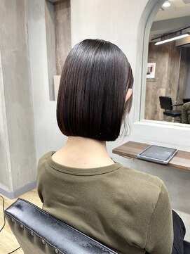 テト(teto) 30代40代50代 大人女性の丸みボブ