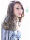 【MONA】ヘーゼルベージュ/透明感カラー/モテ可愛巻き