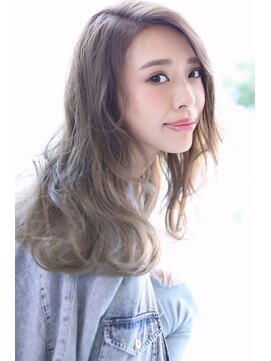 モナザスカイ 栄(MONA the SKY) 【MONA】ヘーゼルベージュ/透明感カラー/モテ可愛巻き