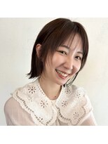 ドルセ(Dulce)&nbsp;ボブ/レイヤーボブ/ベージュ/前髪/イメチェン