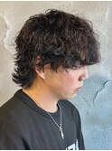 MEN’S HAIR/サーフカール/刈り上げセンターパート/群馬高崎