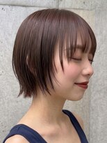 トゥルートラスト 和戸店(True Trust)&nbsp;レイヤーボブ×顔周りカット×ダークラベンダー