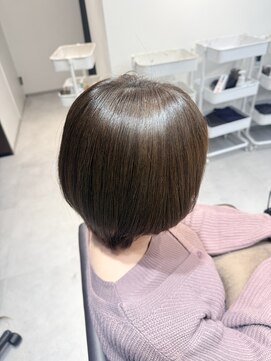 メモリーズ 水天宮前店(Memories) 大人可愛い小顔ひし形ショートショートボブ髪質改善20代30代40代
