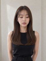 レセ 南柏店(Laissez)&nbsp;艶髪ロング/バタフライレイヤー/ブリーチなしカラー/髪質改善