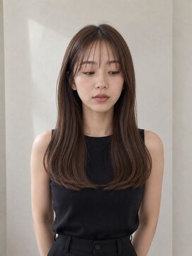 レセ 南柏店(Laissez) 艶髪ロング/バタフライレイヤー/ブリーチなしカラー/髪質改善