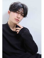 トトノ ヘアアンドケア(TOTONO hair & care)&nbsp;メンズセンターパート×ナチュラルショート