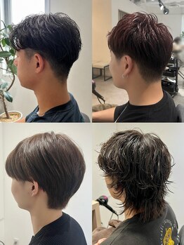 ゼン(ZEEN)の写真/メンズも多数来店◇トレンドヘアの似合わせはお任せ下さい♪頭皮に優しい薬剤でパーマ/カラーの負担軽減◇