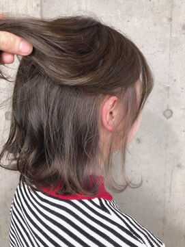 サロンドミルク 原宿(salon de MiLK) ベージュ&インナーシルバーグレー