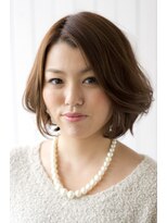 ファイン 美容室 深川店(FINE)&nbsp;20代30代40代エレガントボブ大人透明感小顔丸みショート