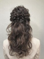 シュリット(schritt)&nbsp;ゆるふわハーフアップ　内田