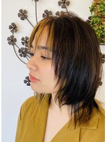 タンタントザクワフュール(Ten Tante the coiffure)&nbsp;ウルフカット×インナーカラー