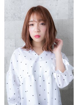 モッズヘア 足利(mod'hair) 【 mod's hair 足利】外ハネ☆無造作カール♪レイヤーセミディ