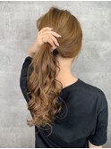ハイトーン×ポニーテール