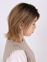 デイジー インデックスヘア 大島店(DAISY index hair) マッシュウルフ ベージュ_ボブルフ ウルフレイヤーネオウルフ