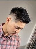 王道フェードショートスタイル!