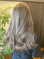 ナナナ パレナ 大津膳所店(nanana parena)&nbsp;艶髪★透け感ありのオリーブベージュカラー×デジパスタイル