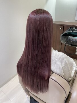 プロ ヘア テック(PRO HAIR TEC) ロング×ピンクカラー