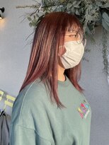 カノンヘアー(Kanon hair) 髪質改善ストレート＆ピンクブラウン