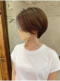 【WAEN 横浜 植木】ショート/ショートボブ/ダークアッシュ