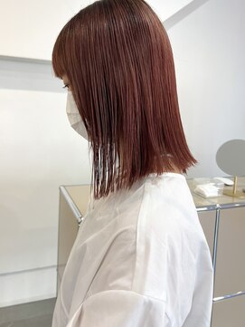 モーメント(a moment) 切りっぱなしxバレンシアレッド