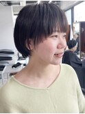 マッシュショート【福岡 パーマ デジタルパーマ 髪質改善】