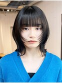 モードフェイスレイヤー_マチルダボブピンクベージュ_ba461082