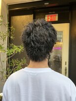 ヘアーシグネチャー(Hair Signature) メンズショート×ニュアンスパーマ