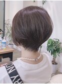 【 Ｉ. 】30代からの襟足すっきり前下がりショートボブ　川口