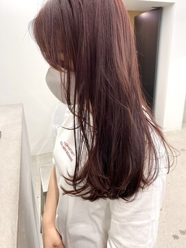 エンス(en:s) pink brown/新潟/万代/バイカルテ/カラー/ブリーチ/ベージュ