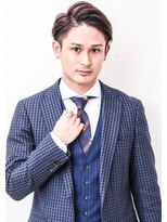 フジヤマバーバーショップ エビス(FUJIYAMA BARBER SHOP ebisu)&nbsp;メンズカットツーブロック七三ビジネスOKビジカジ2way【ebisu】