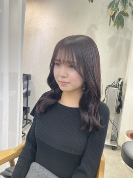 リュンヌ(Lune) ラベンダーブラウン×女性らしく