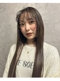 ナチュラル顔まわりレイヤー