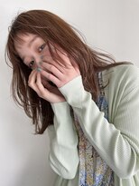 ローレン(LOREN)&nbsp;透明感髪質改善ベージュダブルカラーミルクティーグレージュ