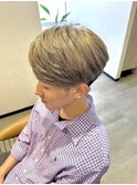 ハイトーンミルクティーカラー
