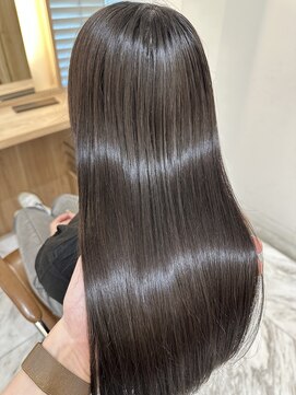 アテナ(ATENA) 髪質改善カラー シルバーグレージュ