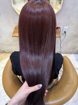 ロンドローズ 名古屋(Lond damaskRose)&nbsp;学割 ブリーチなしダブルカラー ブリーチ 髪質改善 ボブ 851