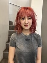 ログ キンシチョウ(L.O.G KINSHICHO)&nbsp;ショートウルフ×フェイスレイヤー