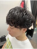スタイリング楽チン^_^クセ毛風パーマ☆