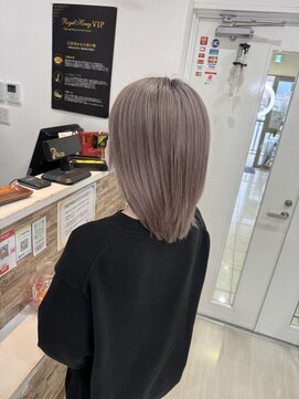 パーリオ けいさつ前店(PALIO) 【NAOKI】が作るほんのりグレージュ