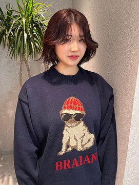 天神美容室 【KASUMI天神美容室】ハイトーン×海外レイヤー