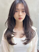 アルテ(ARTE) 【ARTE表参道/青山】顔まわりレイヤーセミロング×透明感